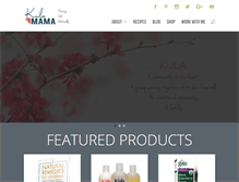 Tablet Screenshot of kulamama.com